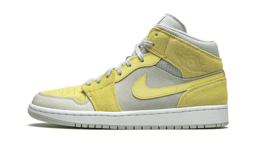 Air Jordan 1 Mid Mixed Textures Yellow