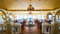 Indoor dining at Coco Reef Resort in Bermuda day.