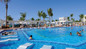 Day pass guests swimming in the pool at RIU Palace Pacifico in Puerto Vallarta. 