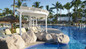 Pool & lounge chairs at Hotel RIU Jalisco at Puerto Vallarta.