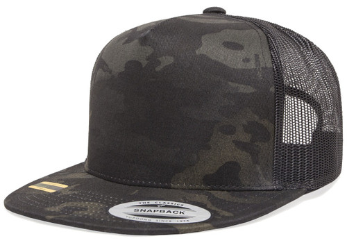 YP CLASSICS® MULTICAM® TRUCKER MESH CAP 6006MC- MULTICAM BLACK