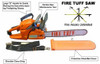 Fire Hooks Unlimited Fire Tuff Saw