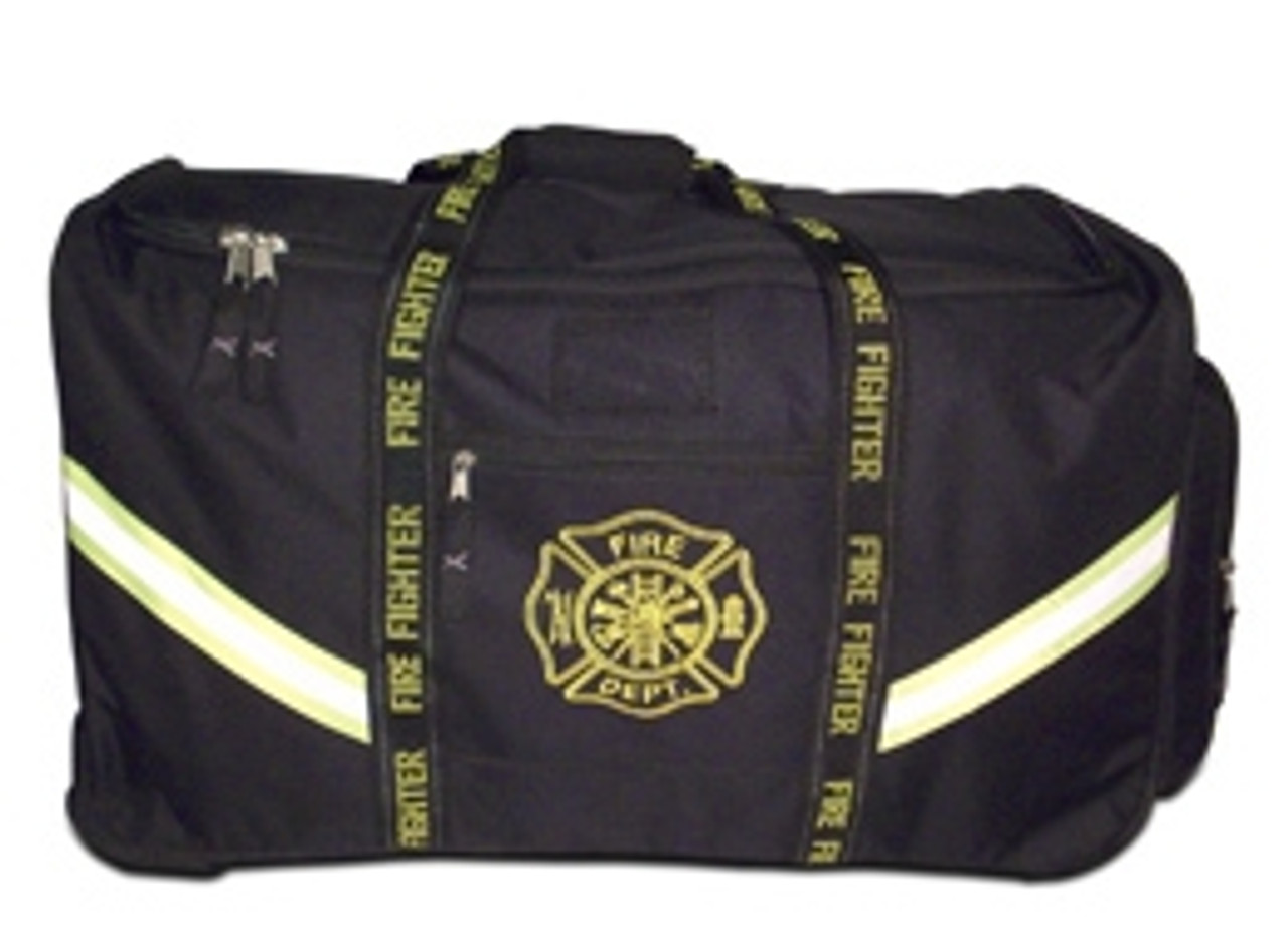 Reclaimed Firefighter Bunker Gear Messenger Bag - T17 — Pike Pole Products