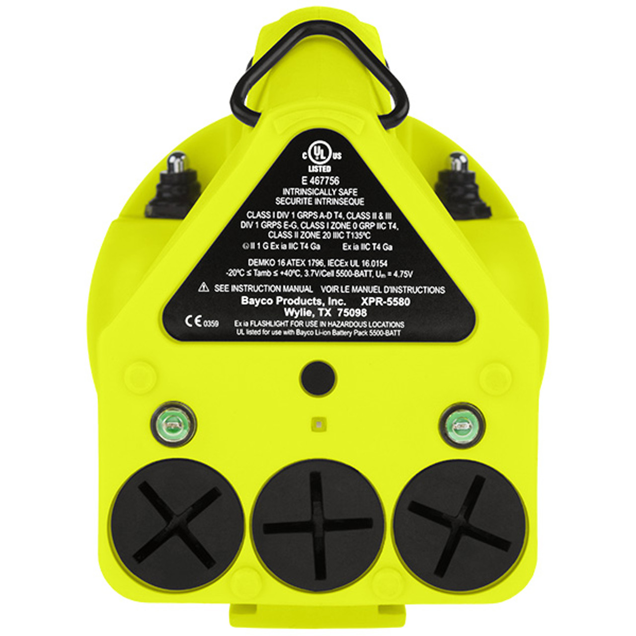 Nightstick Intrinsically Safe Dual-Light™ Lantern - Rechargeable-Yellow