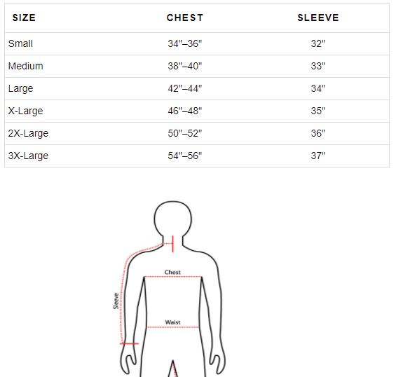 Sizing Chart – CrewBoss