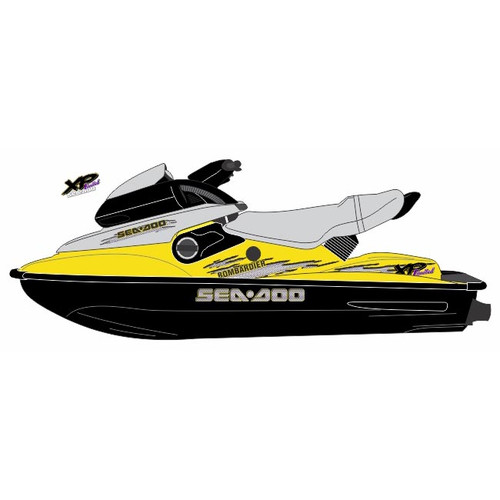 Graphics Kit for Seadoo XP Limited (1999 OEM Style)