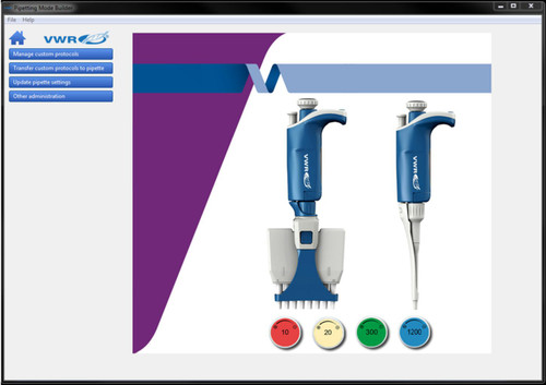 VWR® Electronic Pipettors, Single Channel, Variable Volume. 
 {3211-10827884}