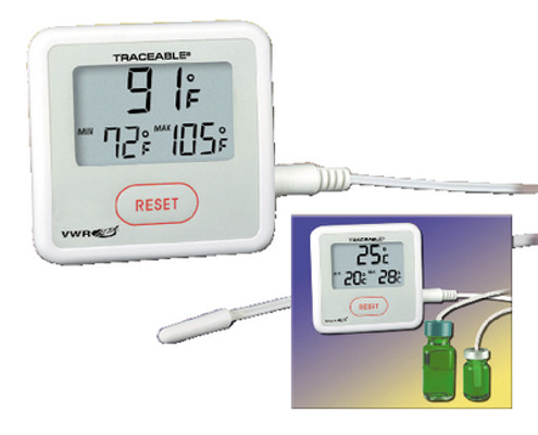 VWR THERMOMETER SENTRY HI/LO {3211-15551284}