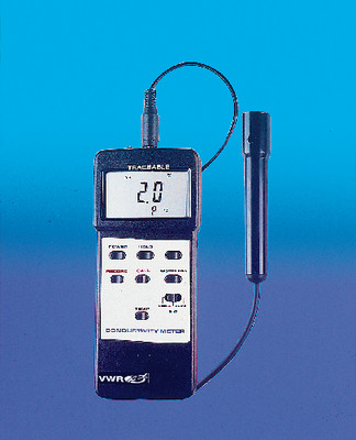 VWR® Conductivity/Temperature Meter. 
 {3211-21800012}