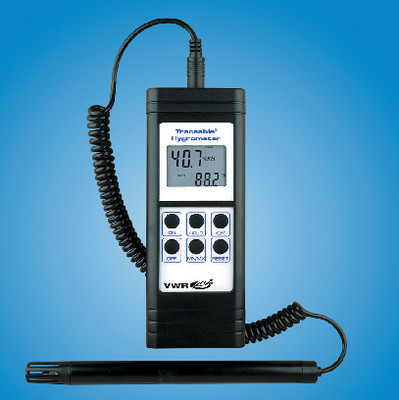 VWR® Hygrometers/Thermometers with Memory and Probe. 
 {3211-33500098}
