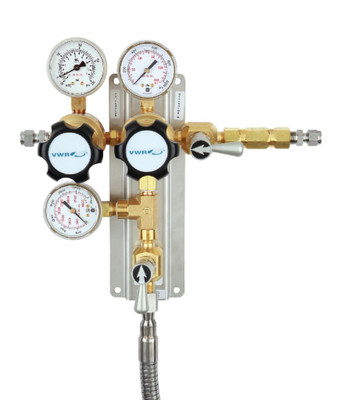 VWR GAS CYLINDER NITROGEN 0-125PSI 
 {3211-89080033}