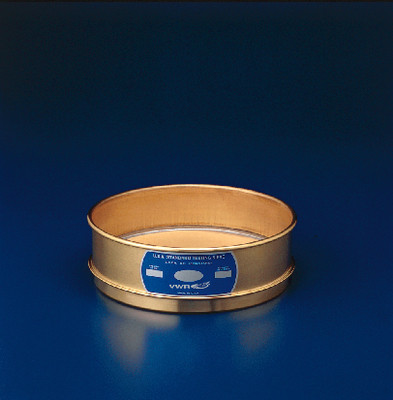 VWR SIEVE HALF 8IN BRASS #45 
 {3211-57334172}