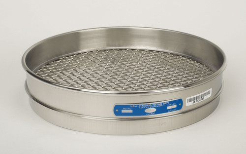 VWR SIEVE SS 12IN DIA HALFHT 
 {3211-47730300}