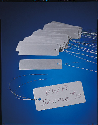 VWR TAGS ALUM WRITE-ON PK48 
 {3211-36419213 PK}