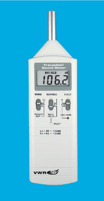 VWR SOUND METER TRACEABLE 
 {3211-12777836}