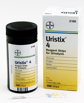 Uristix 4 REAGENT STRIPS 
 {3040-2166 BO}