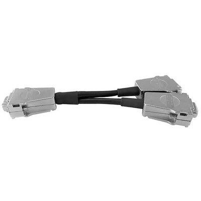Y-Connector RS232 9-pin(m) > 2x9-pin(f) 
 {2997-YCCD09M2D09F}