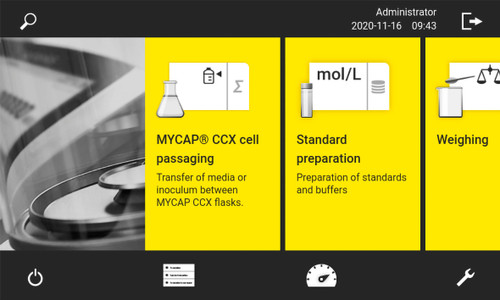 Software Cubis II Average Weight Control 
 {2997-QAPP006}