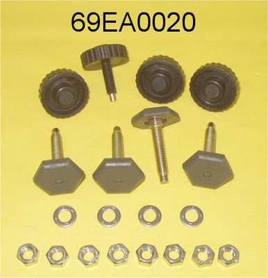 Levelling screws-set (4 old/4 new) 
 {2997-69EA0020}