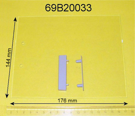 Glass Door Top f/ BP Series 
 {2997-69B20033}