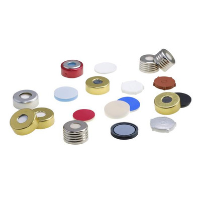 PTFE/Silicone assembled screwcap and septa {2886-N9306077}