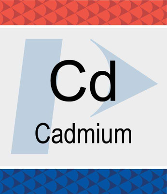 Cadmium (Cd) Pure Standard, 1,000 ug/mL, 2% HNO3, 125 mL {2886-N9300176}