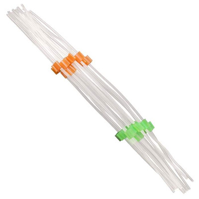 PVC Pure Flared Pump Tubing Orange/Green 0.38 mm I.D. for NexION 2000 - Pkg. 12 {2886-N8152403}