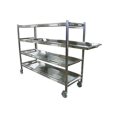 Portable Mortuary Rack, 4-Tier  
 {2802-70104}