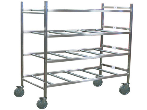 Portable Full Roller Rack, 2-Tier  
 {2802-70112}