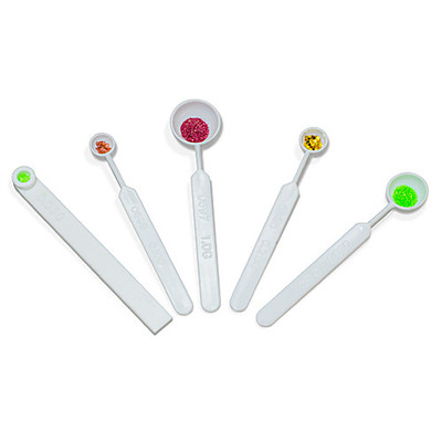Mini Sampling Spoon; 0.50mL (0.017oz), Plastic 
 {2133-F367210050 PK}