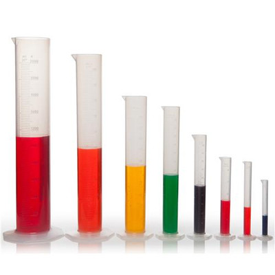 SINGLE SCALE 2000ML GRADUATED CYLINDER 
 {2133-F284590000}