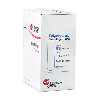 3.5mL Open-Top Poly Tube 13 x 51mm 25/Pk