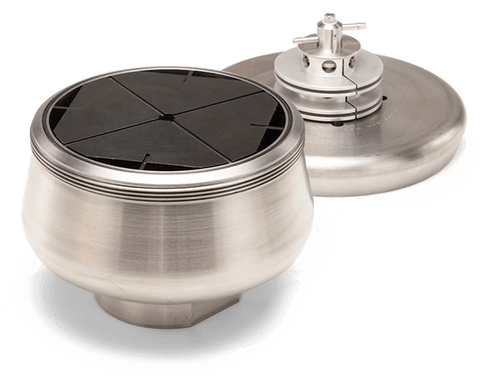 JCF-Z Continuous-Flow Titanium Rotor Standard Pellet Core, Titanium, 660 mL, 20,000 rpm, 39,900 x g
