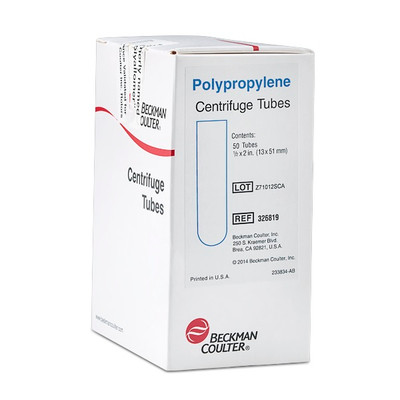 5mL Open-Top PP Tube 13 x 51mm 50/pk