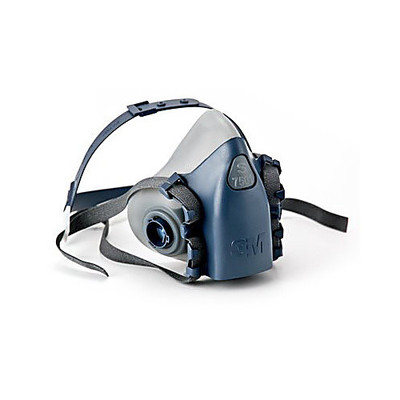 3M 7500 HALF FACE RESPIRATOR SILICONE ME