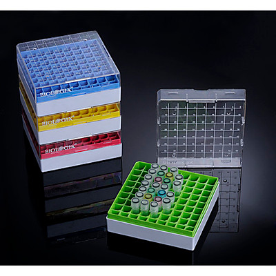 Freezer Box, 2in. tall, 81-well Capacity,  
 {2160-9090091 CA}