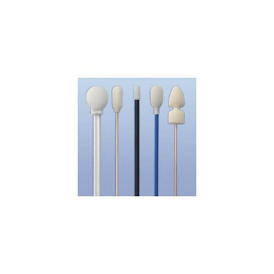 0.16in. x 0.4in. foam head, 0.12in.dia. polypropylene handle, 2.8in.