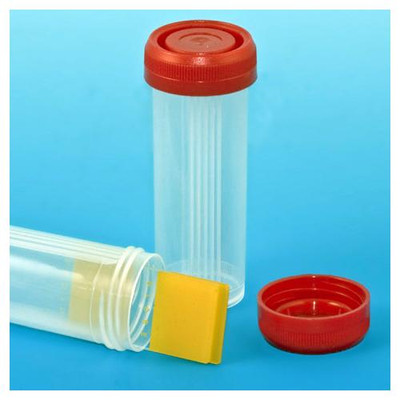Slide Mailer, Polypropylene,Red Screwcap 
 {2503-513068 CA}