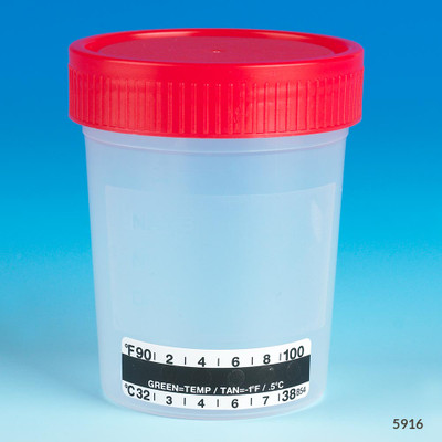 Specimen Container, 4oz 
 {2503-5916 CA}