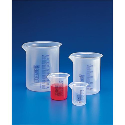 Beaker, PP, Printed Graduations, 25mL 
 {2503-601821 CA}