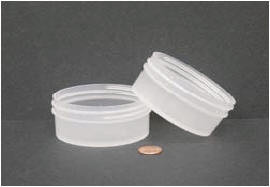 Jar, Wide Mouth, 120mL (4oz) 
 {2503-6391 CA}