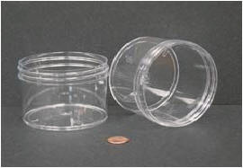 Jar, Wide Mouth, 240mL (8oz), PS 
 {2503-6394 CA}