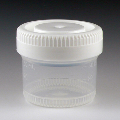 Container: Tite-Rite, 40mL (1.34oz), PP 
 {2503-6520 CA}