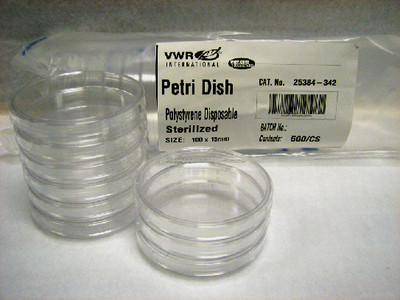 VWR PETRI DISH 100X10MM CS750 
 {3211-25384324 CA}