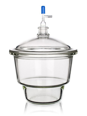 VWR® Vacuum Desiccator, Bottom and Lid with Socket Valve. 
 {3211-75871430 CA}
