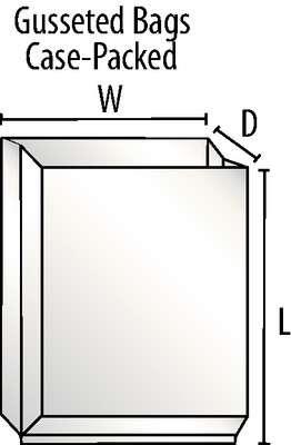 VWR BAGS 10X8X24X0015 CS1000 
 {3211-89070620 CA}