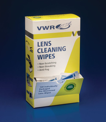 VWR LENS TOWELETTES 120PK CS8 
 {3211-89203550 CA}