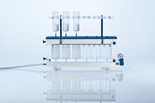 Vacuum manifold for processing 1–6 HiSpeed Mega/Giga LS