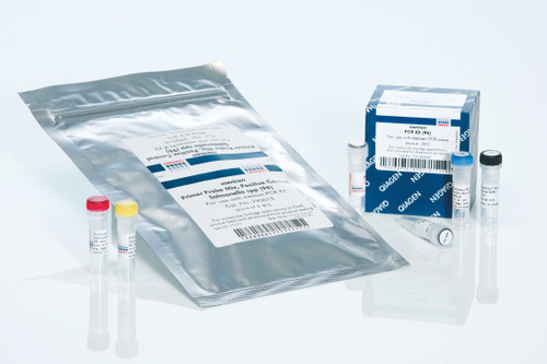 For real-time PCR detection of salmonella subspecies in food o