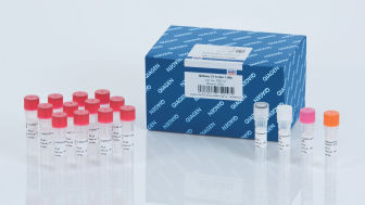 Box containing unique dual-indexed adapters, for indexing up t